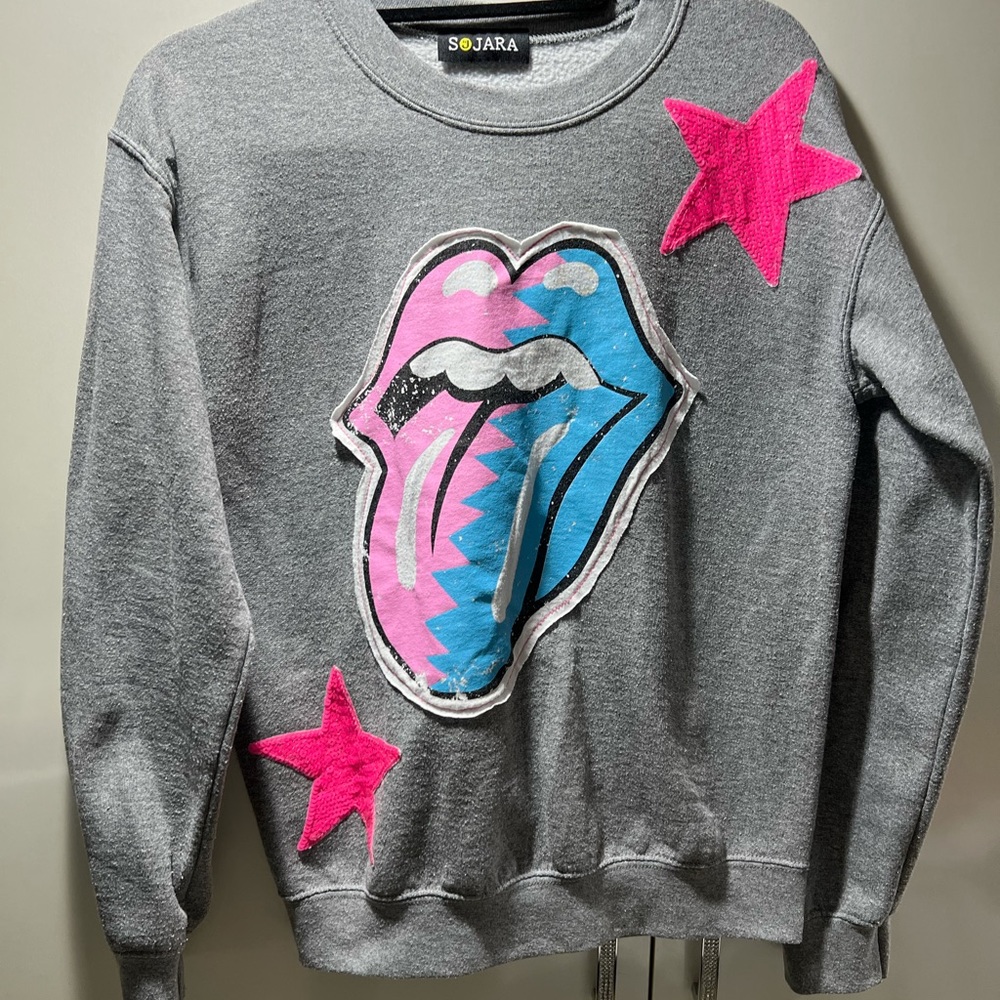 Sojara rolling stone sweatshirt